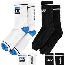 HSV Sport Socken Block 2er-Set HSV Fanartikel Socken Strümpfe HSV Schriftzug