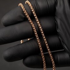 Solid Rose Gold Plated 316