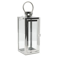 30cm Laterne Edelstahl