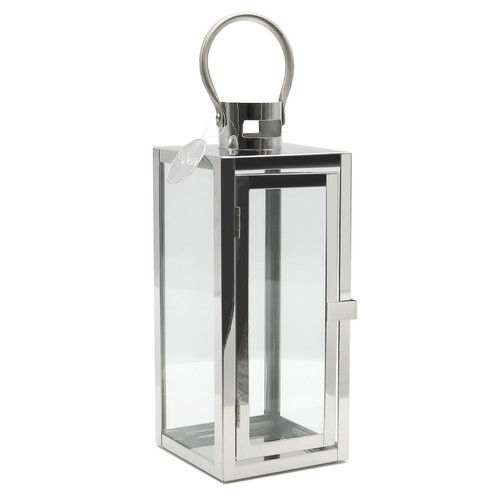 30cm laterne edelstahl - 30cm,