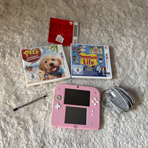 Nintendo 2ds pink inkl - 2ds,