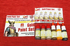 Andrea Miniatures ACS-08 Gold Acrylfarbe Set 6 Flaschen 17ml