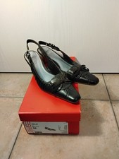 Esprit Damenschuhe, DIANE SLING, Gr. 38, Farbe: EBONY BROWN