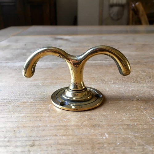 Doppel messing kleiderhaken - doppel,