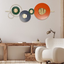 Metall Wand Deko 3D Ginkgo Leaf Moderner Luxus Wanddekoration Art Wandschmuck