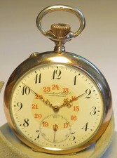 International Watch IWC Schaffhausen 0,800 Silber Taschenuhr HTU ca. 1910