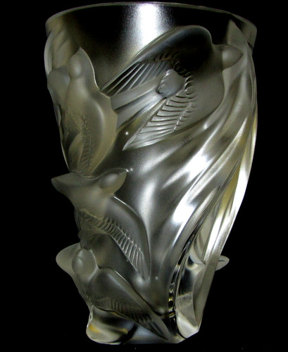Kristall vase lalique - kristall,