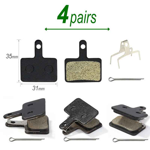 4paar für shimano b01s resin - b01s,