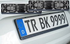 Stück kennzeichenhalter - 2x,