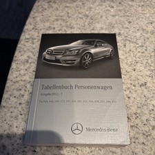 561 Mercedes Benz Tabellenbuch