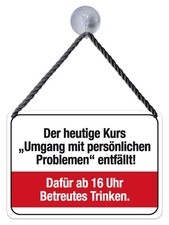 Kulthänger Blechschild - AB