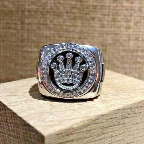 Diamant herren ring - 0,35,