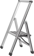 Wenko Aluminium-Design Klapptrittleiter 2,05 m  Leitern
