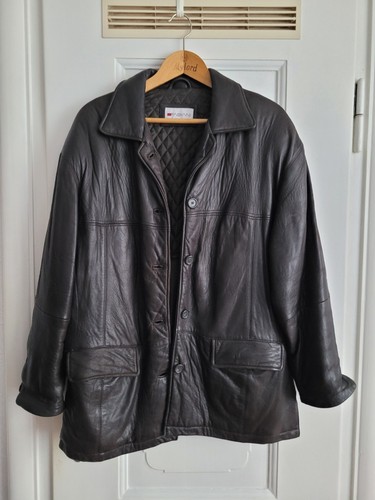 Damen ledermantel braun - ledermantel,