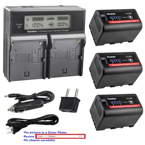Kastar lcd dual - kastar, charger