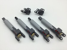 4x LEGO® Technic Linear Aktuator / Actuator Set 61927 grau 8043 Technik MOC AFOL