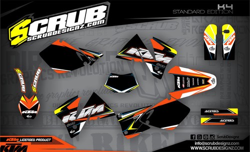 Ktm dekor exc 125 200 - ktm,