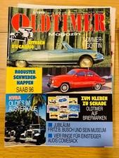 Oldtimer Magazin 05/92 Saab 96, Citroen DS Cabrio, Rolls Royce Silver Ghost 1912
