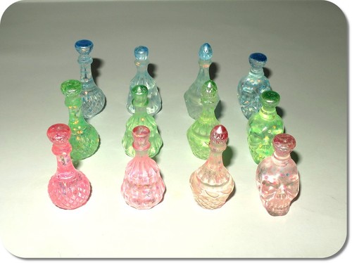 Miniatur deko flasche - miniatur,