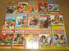 37 Western Lesepaket, 9 Sammelbände 3er oder 5er, 6 Romanhefte - bk805