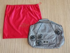 Original Valentino Garavani Tasche/Handtasche/Schultertasche Leder grau