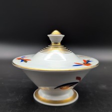 Art Deco Porzellan Deckeldose