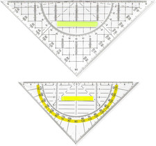 Geodreieck mit Griff,  2