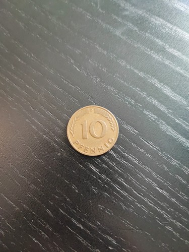 Pfennig deutschland 1950 - 10, d