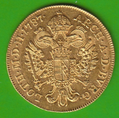 Münze gold habsburg rdr - münze,