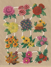 DDR Stammbuchbilder Blumen