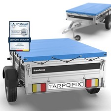 Anhängerplane 264x135 Flachplane Abdeckplane inkl Planengummi für Brenderup 2260