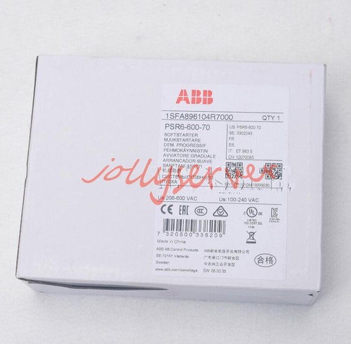One new abb psr6 600 - one, psr6-600-70