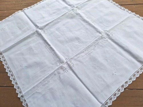 Tischdecke spitzendecke - tischdecke,