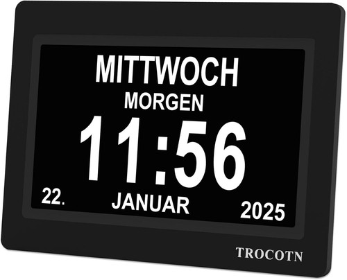 Demenz uhr digital zoll mit - digital,