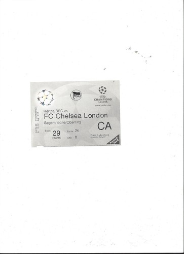 Champions league 1999 - 1999:, hertha