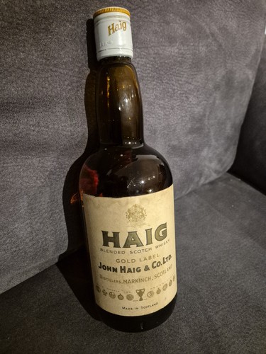 Haig whiskey 1960 gold - haig, 1960!!!