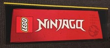 LEGO Ninjago STOFFBANNER - BEIDSEITIG BEDRUCKT Werbebanner Deko ca.178cm x 58cm