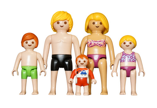 Playmobil familie vogel - playmobil, |