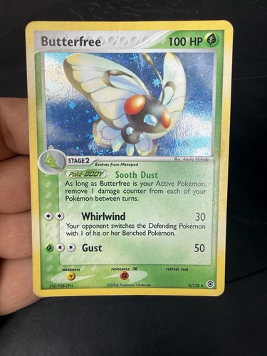 Butterfree holo 112 ex - 2/112,