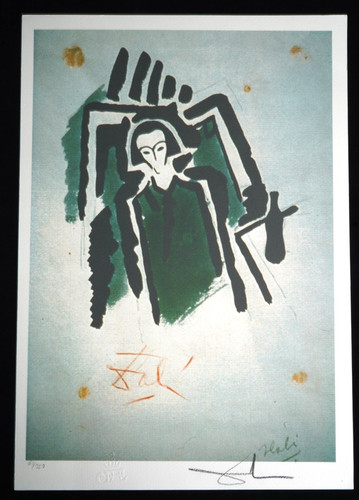 Salvador dali lithographie - salvador,