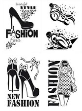 Laser Schablone Beauty Fashion