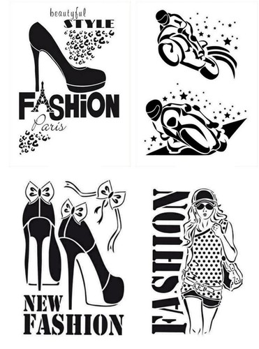 Laser schablone beauty fashion - schablone,