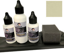 Auto BMW Dakota Elfenbeinweiß Lederfarbe Set Reparatur für Leder und Kunstleder