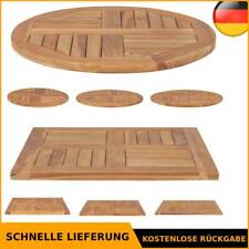 Teak Massiv Tischplatte