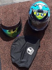 Motorradhelm AGV K3 SV VR46 Misano-Design 2015 + Sena, Gr. S