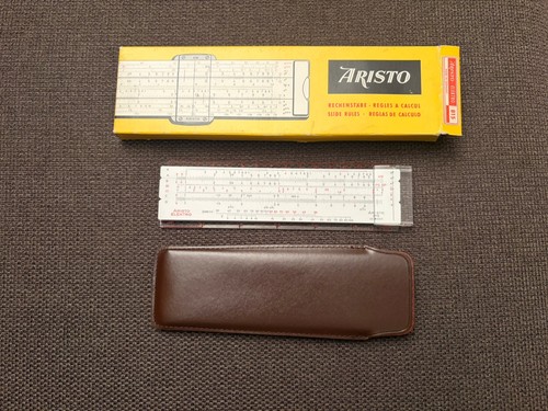 Rechenstab aristo elektro - aristo,