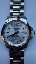 Longines Conquest Quarz silber 43mm