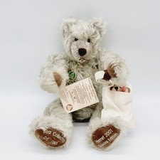 Hermann Coburg Teddybär Hennef 2001 mit Miniatur-Bären limitiert 80 40 cm Mohair