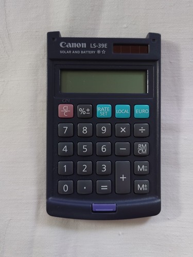 Canon 39e taschenrechner - taschenrechner,