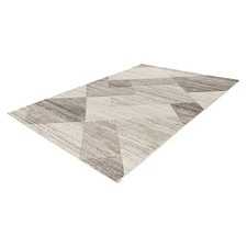 Lalee Trendy Läufer Kurzflorteppich 120x170cm silber grau Neu